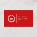 Suche nach 2 initialen visitenkarten Modern