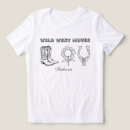 Suche nach wilder westen tshirts Für sie