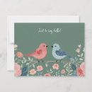 Suche nach zwei vögel postkarten Freundschaft