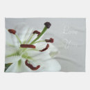 Suche nach weiße lilien geschirr tücher Blume