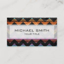 Suche nach tribal visitenkarten Zickzack