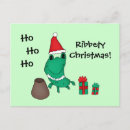 Suche nach weihnachtsfrosch postkarten Weihnachtsmannmütze