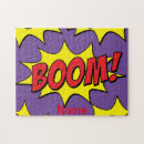 Suche nach superheld puzzle Cartoon