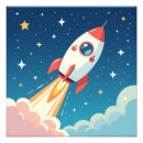 Suche nach weltraumrakete poster Sterne