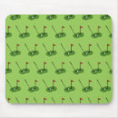 Suche nach loch in einem mousepads Golfclub