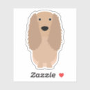 Suche nach cocker spaniel welpe aufkleber Hundeschenk