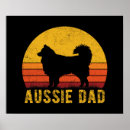 Suche nach australian shepherd poster Retro