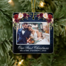Suche nach rustic ornamente First christmas married