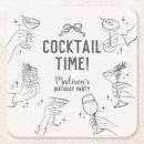 Suche nach cocktail untersetzer Geburtstagsparty