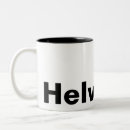 Suche nach helvetica kaffee tassen Grafik