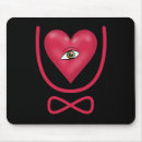 Suche nach ewigkeit mousepads Herz