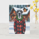Suche nach great dane karten Weihnachtskarte