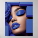 Suche nach blaue frau poster Für sie