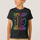 Suche nach zehnter geburtstag tshirts Retro