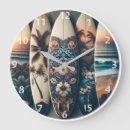 Suche nach surfboard wanduhren Surfbrett
