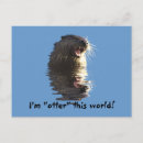 Suche nach flussotter postkarten Tierwelt