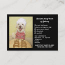 Suche nach hündchen visitenkarten Hunde