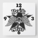 Suche nach rockstar wanduhren Gitarre