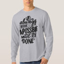 Suche nach nichts ist unmöglich tshirts Für alle