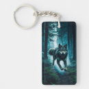 Suche nach vollmond schlüsselanhänger Dunkel