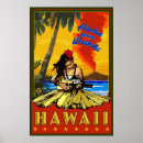 Suche nach hula girl poster Vintag