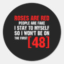 Suche nach fake aufkleber Rot