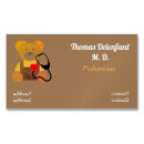 Suche nach kinderarzt visitenkarten Teddybär