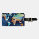 Suche nach kontinente gepäckanhänger Wanderlust