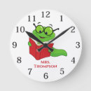 Suche nach bücherwurm wanduhren Klassenzimmer