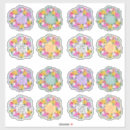 Suche nach ruhm ist aufkleber Blume