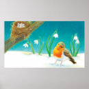 Suche nach rotkehlchen poster Vögel