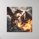 Suche nach drache leinwandbilder Mittelalterlich