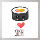 Suche nach kawaii sushi poster Niedlich