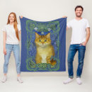Suche nach vintage katze decken Blau