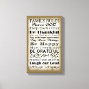 Suche nach regeln leinwandbilder Familie