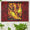 Suche nach drachen geschirr tücher Rot