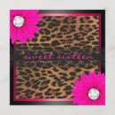 Suche nach rosa leopard einladungen 16
