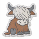 Suche nach highland cow aufkleber Lustig