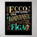 Suche nach tennis spaß poster Badminton