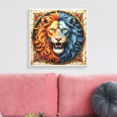 Suche nach feuer leinwand kunst Eis