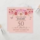 Suche nach 50 geburtstag save the date Für alle