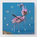 Suche nach rosa flamingos wanduhren Vögel