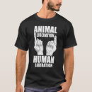Suche nach tierbefreiung tshirts Menschlich