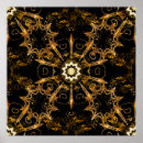 Suche nach barocker damast poster Abstrakt