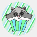 Suche nach raccoons aufkleber Für kinder