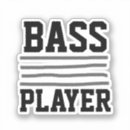 Suche nach bass player aufkleber Bassgitarre