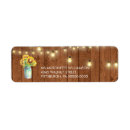 Suche nach mason jar rücksende aufkleber Sonnenblumen