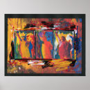 Suche nach blau und orange poster Gelb