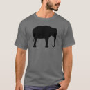 Suche nach elefant silhouette tshirts Tiere