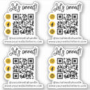 Suche nach soziale medien aufkleber Qr code